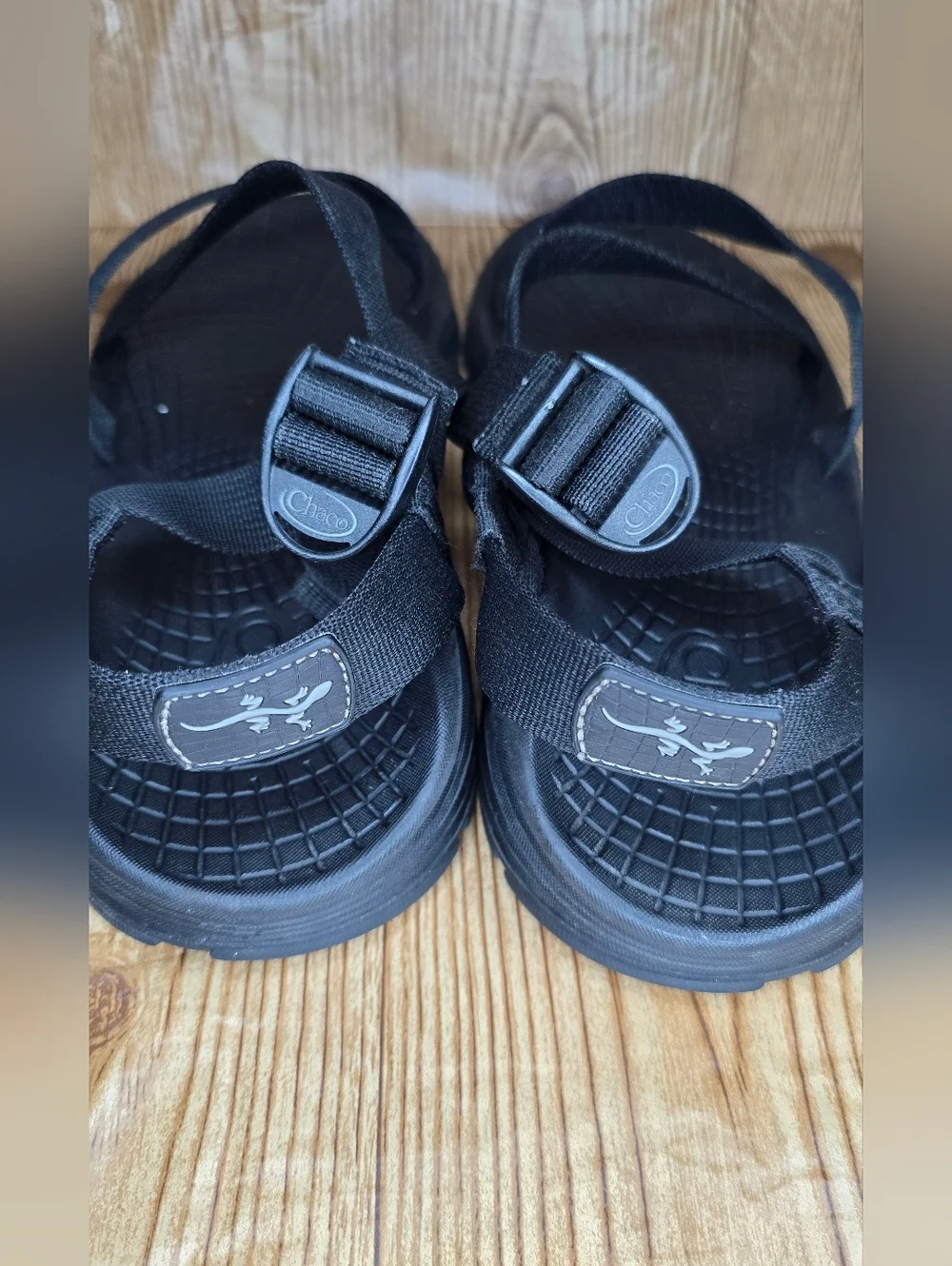 Men's Chaco Black Strappy Outdoor Waterproof  Sandals Size 14‎